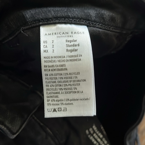 American Eagle Black Dream Stretch High Rise Jegging - Picture 7 of 7